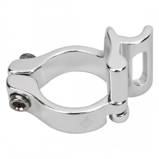 Origin8 MaxFit Braze-On Derailleur Adapter, 28.6mm, Silver