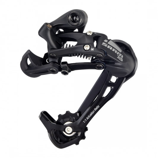 SRAM X5 Rear Derailleur, Long Cage, 9-Speed, Black