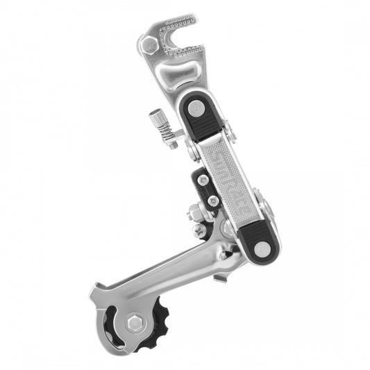 SunRace RD-M10 SGS Friction Rear Derailleur with Bracket, Silver