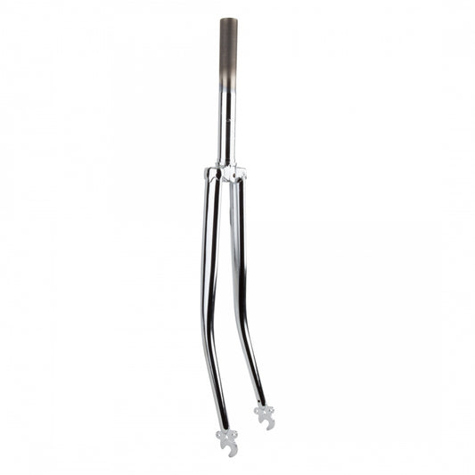 Sunlite 27" x 1 1/4" Econo Fork, 22.2 x 200mm Steerer x 100mm Thread, Chrome