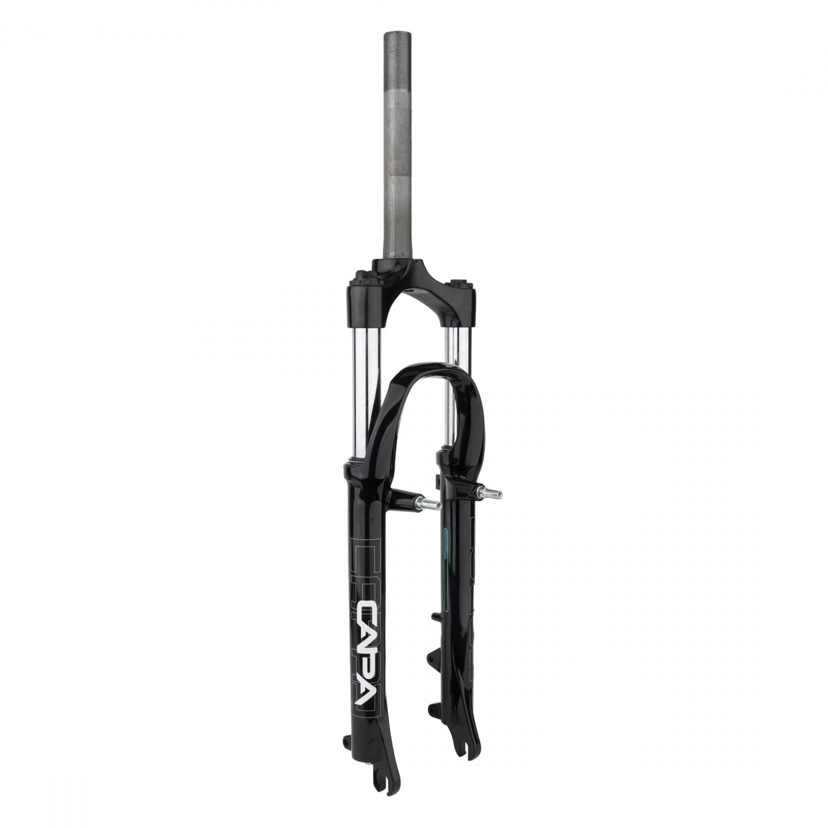 RST Capa-T Suspension Fork, 26", 200mm-50mm, 1" Steerer, Disc/V-Brake, Black