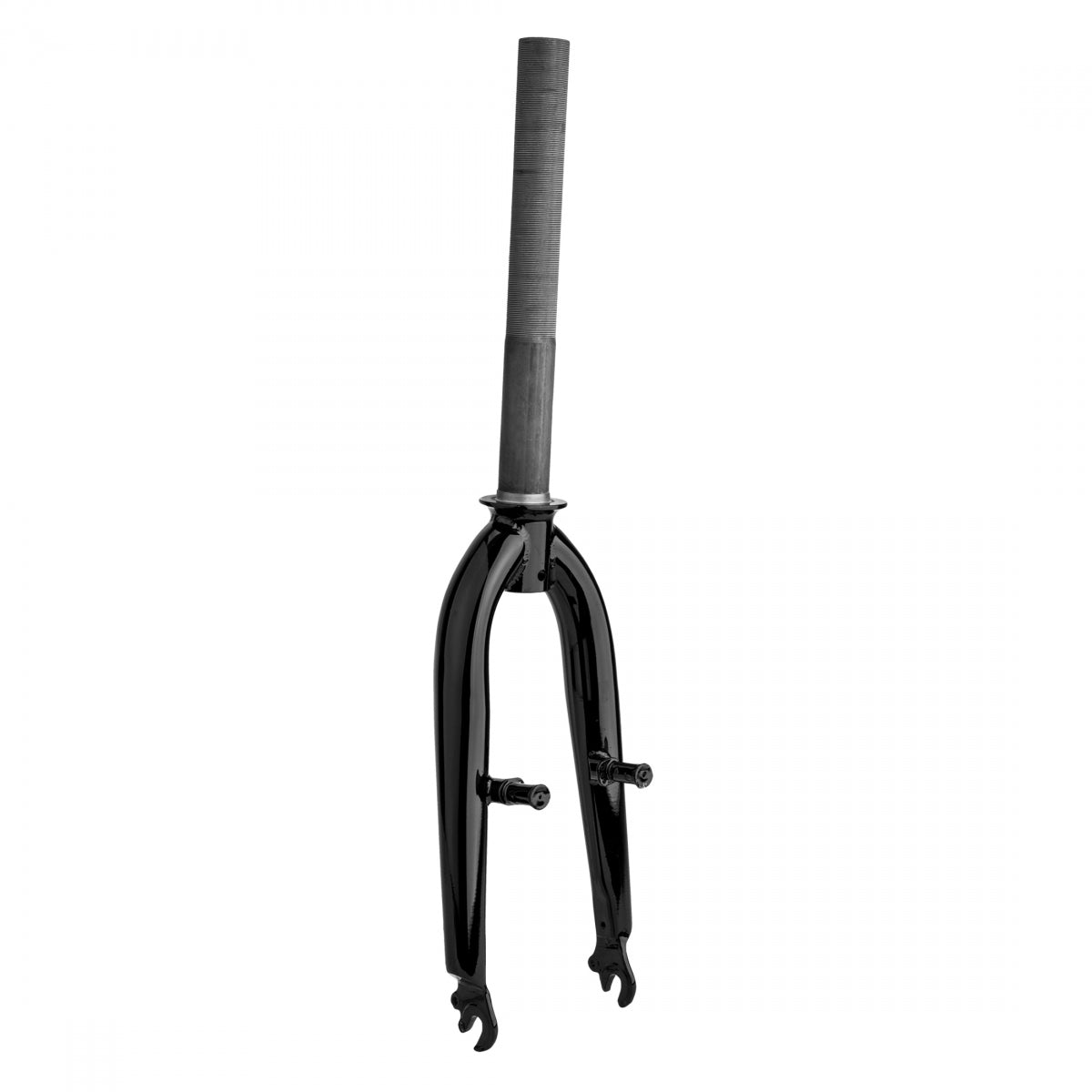 Sunlite 16" Recumbent Fork, V-Brake Mount, Chromoly, 250mm Steerer x 155mm Thread x 25.4 x 30.0mm Race Diameter, Black