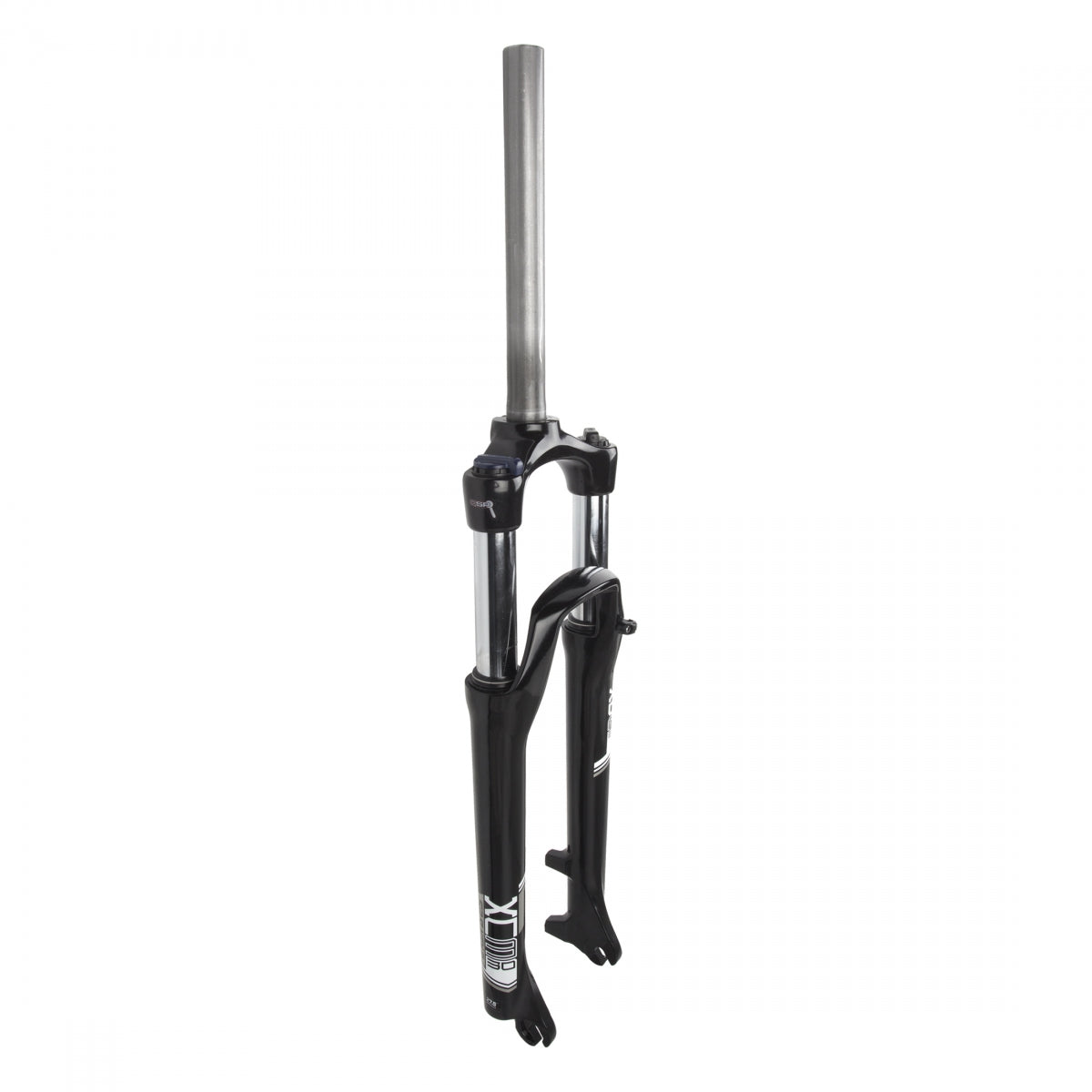 SR SuntourÂ XCM 27.5" Suspension Fork with Coil Spring, Threadless, 1 1/8",Â QR9, Disc Only, Black