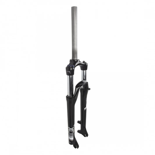 SR SuntourÂ XCM 27.5" Suspension Fork with Coil Spring, Threadless, 1 1/8",Â QR9, Disc Only, Black