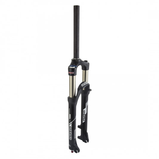 SR Suntour Raidon 27.5" Suspension Fork with Air Pressure Adjust, Threadless, 1 1/8", QR9, Disc Only, Black