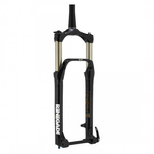 RST Renegade Fat Bike Disc Fork, Tapered Threadless, 15x150TA, 26", 1.5",Â Black