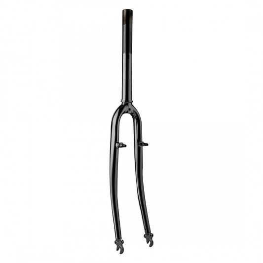 Sunlite Threadless Hybrid Replacement Fork, 700c,Â 250x120x28.6x30.0, Hi-Tensile, Black