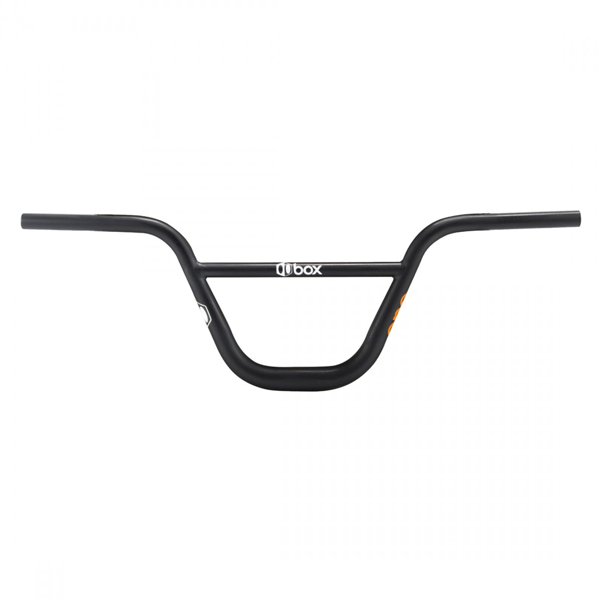 Box Components Box One Flat 3 Back 2 Up Handlebar BMX Handlebar, 8.5", 31.8mm, Black, 8.5x31.8, Chromoly