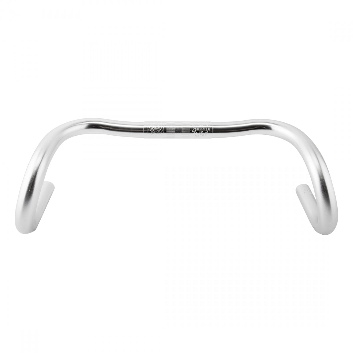 Nitto B132 Grand Randonneur Road Handlebar, 25.4mm, 420mm, Silver, Aluminum
