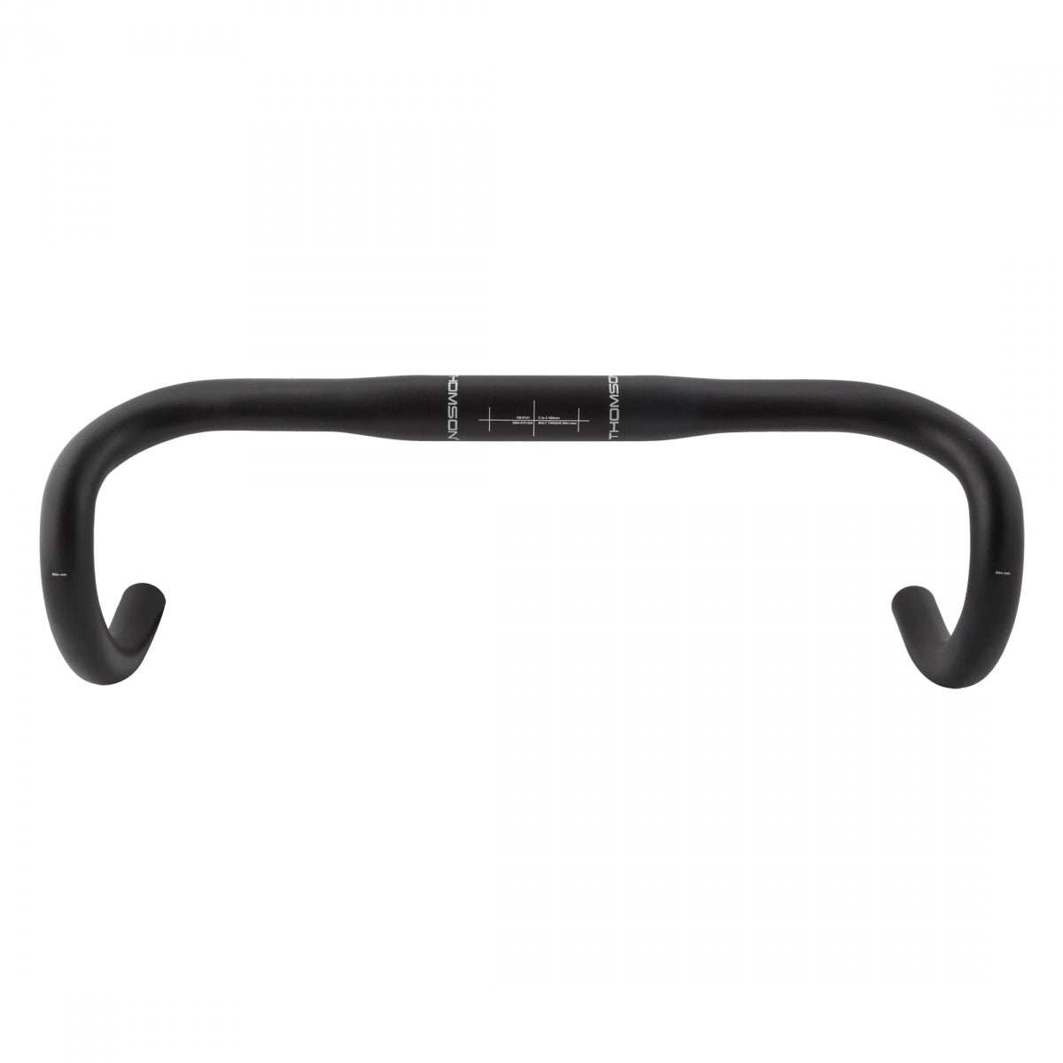 Handlebar Thom Rd Drop Bar Aero 31.8X42 Black Aly