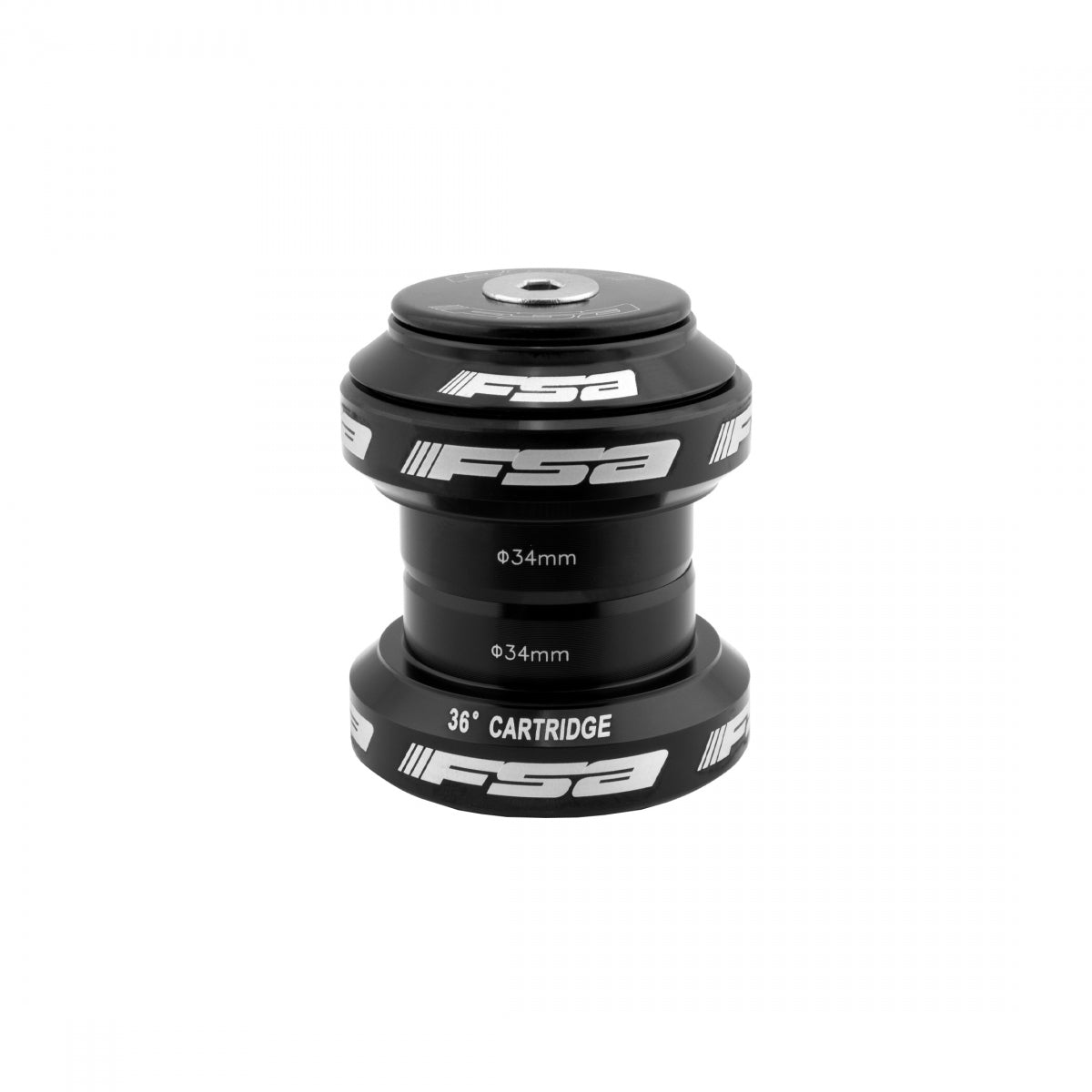 Headset Fsa Threadless Orbit Mx 1-1/8Cart Black