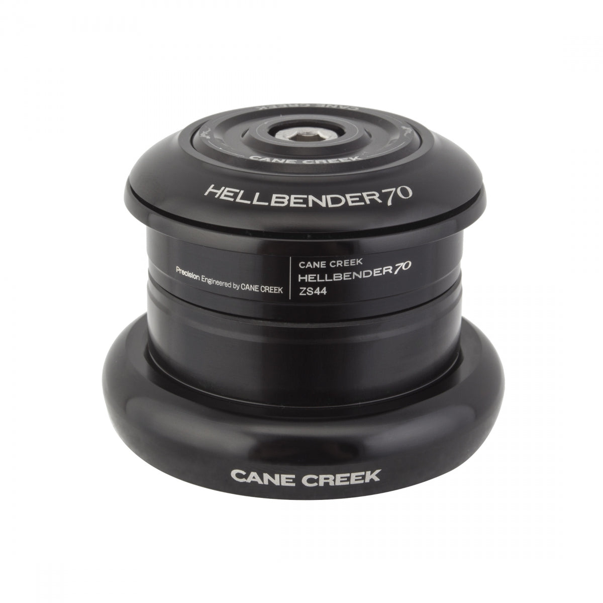 Headset Cc Semi-Int Hellbender 70Series 1-1/8X1.5 Black Zs44/28.6/H8|Ec44/40/H12