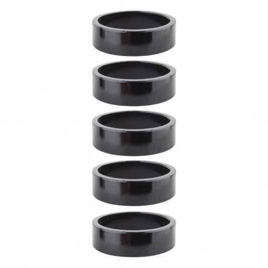 Head Part Wmfg Spacer Aly 10Mmx1-1/8 Black Bgof5