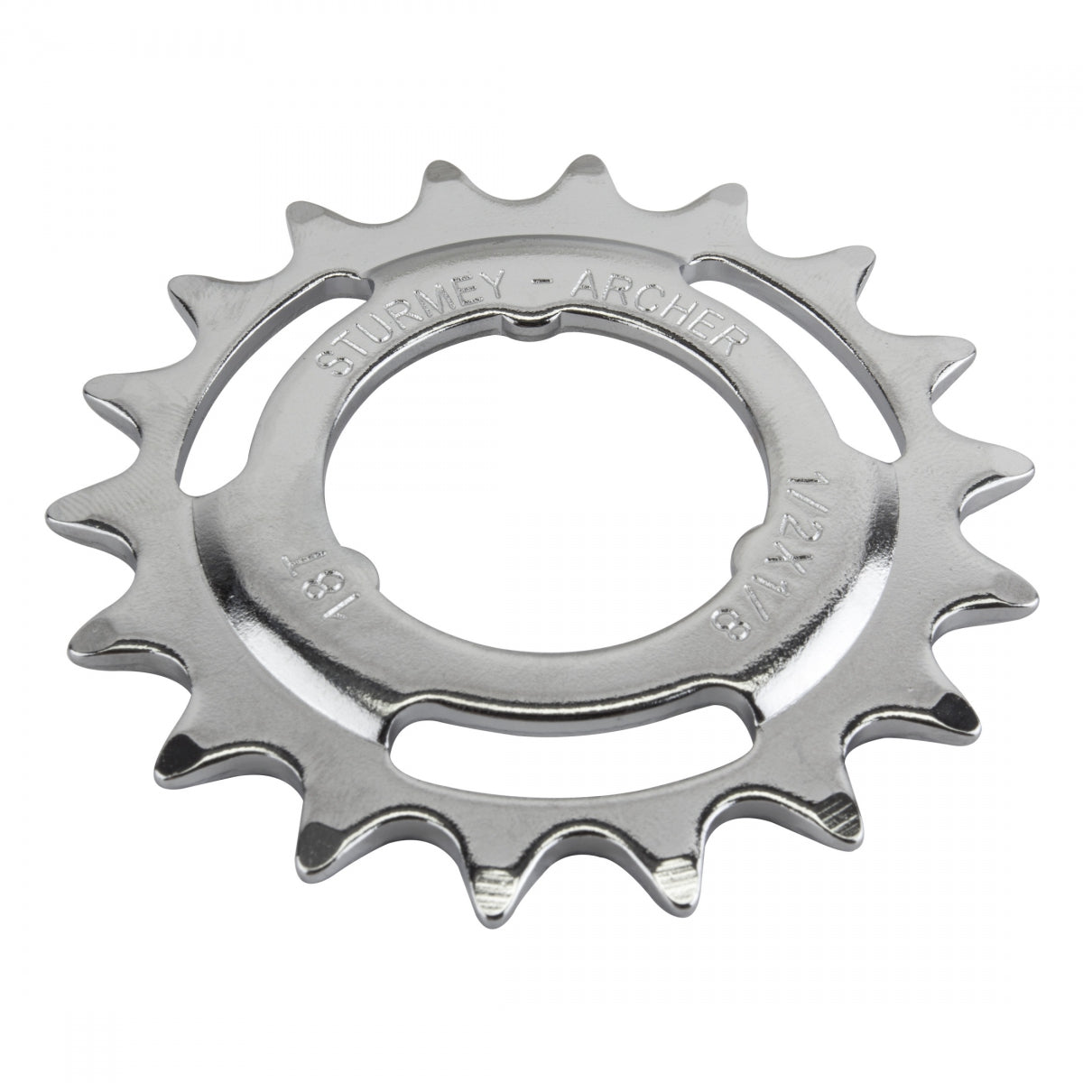 Hub Part S/A Hsl-838 Sprocket Dished 18T 1/8 Chrome Plated