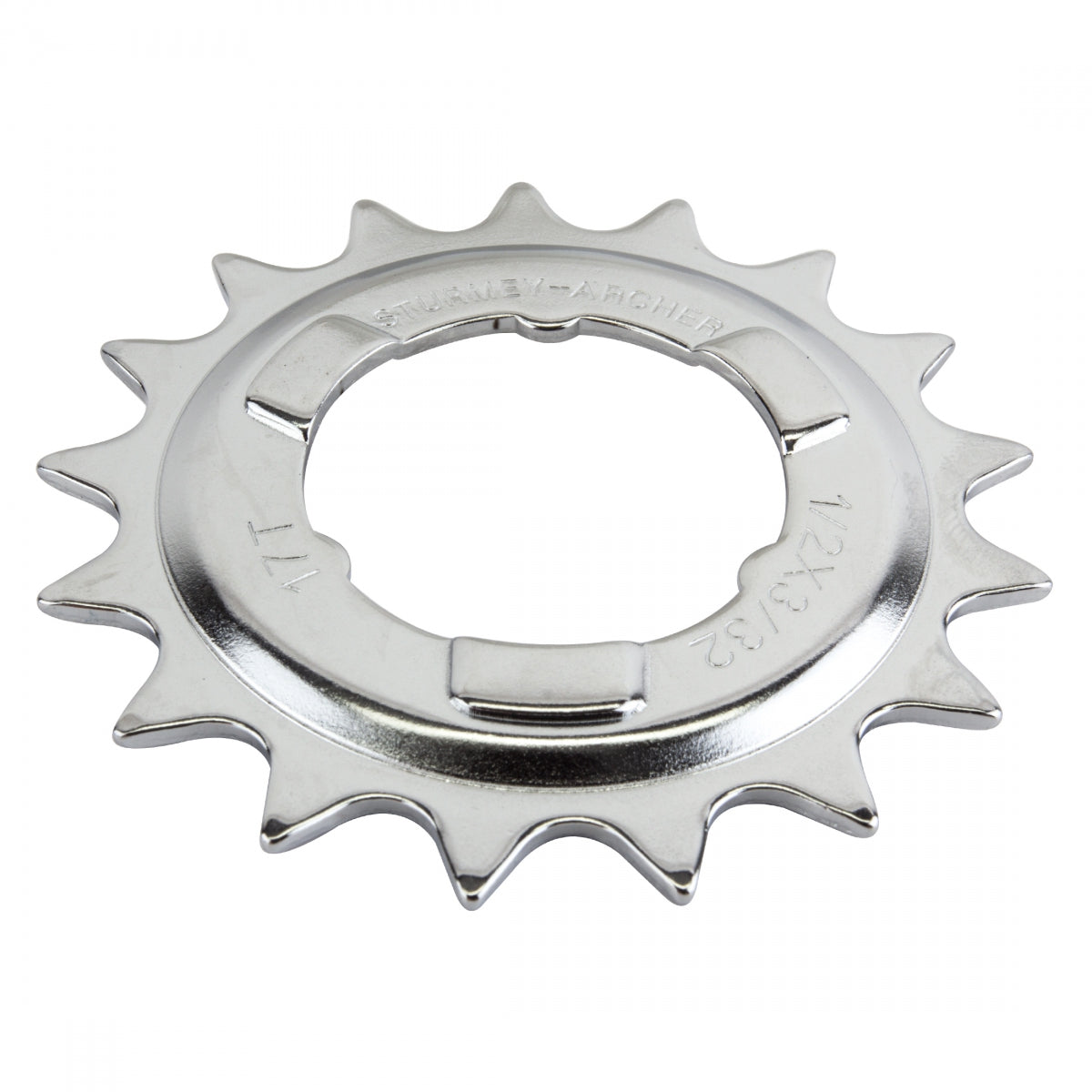 Hub Part S/A Hsl-862 Sprocket Dished 17T 3/32 Chrome Plated