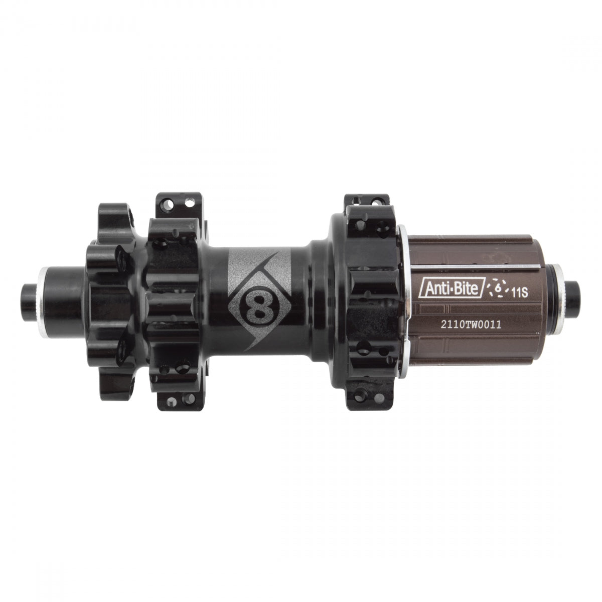 Hub Rr Origin8 Mt1110 Elite Qr 6B 32X135 11S Cass Shi Sb Black No Skewer Straight Pull