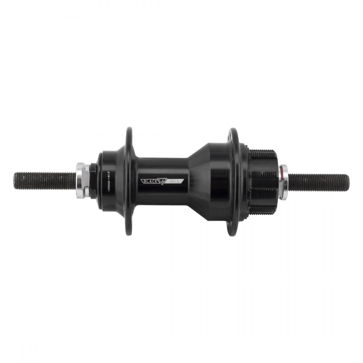 Hub Rr Black-Ops Mx3100 Bo 1Scas 28X3/8 Sb Black W/16Tx3/32Cog/Lk-Ring