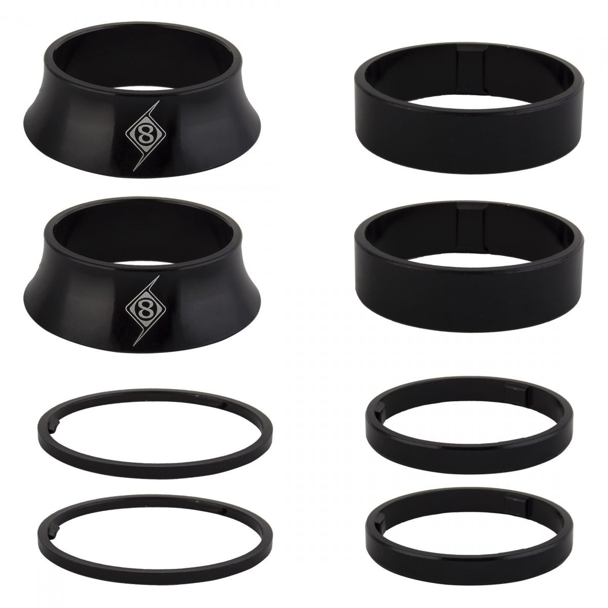Hub Origin8 Single Spd Kit F/Fh Conical Black