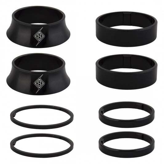 Hub Origin8 Single Spd Kit F/Fh Conical Black