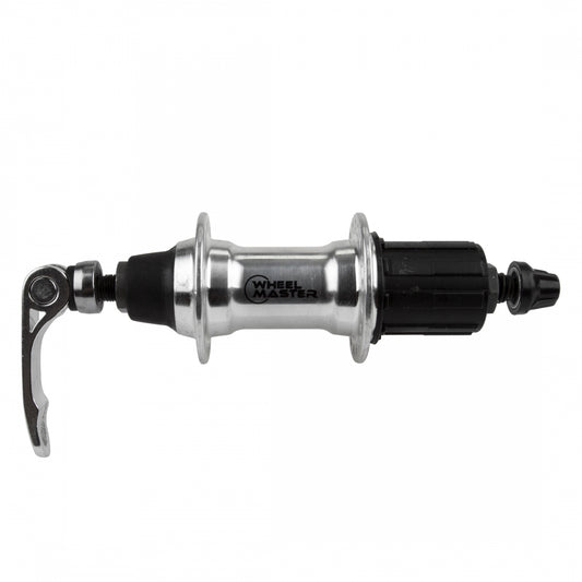 Wheel Master Alloy Rear MT-5010 MTB Bicycle Hub, 36 Hole, 135mm, QR Axle, Silver