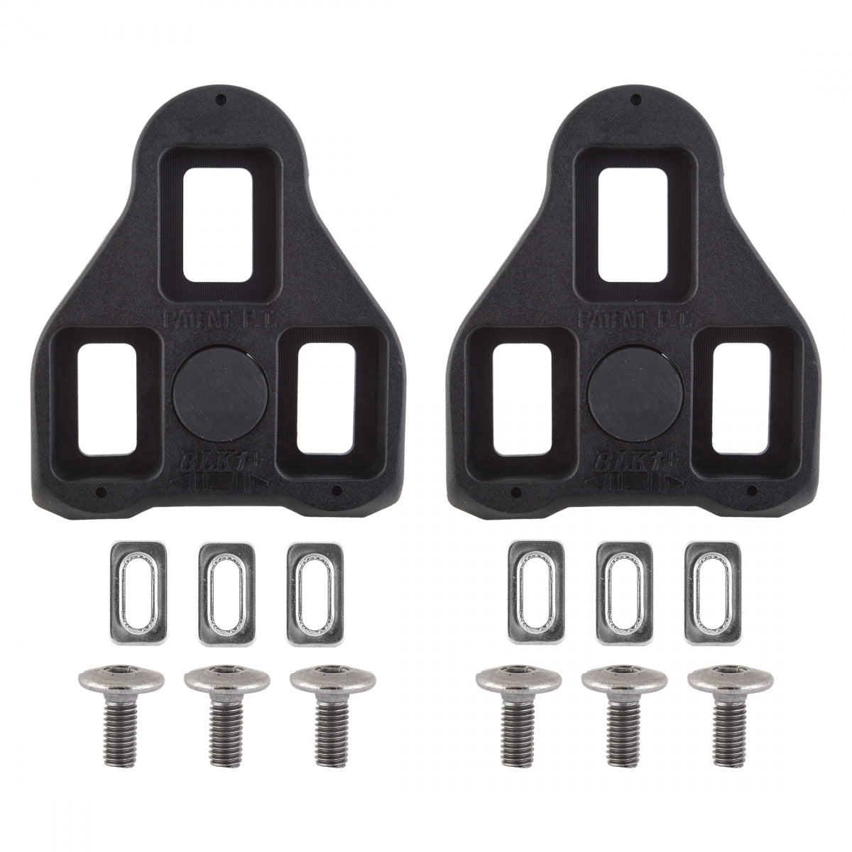 Pedal Cleat Exustar Black1 Delta Look Fixed