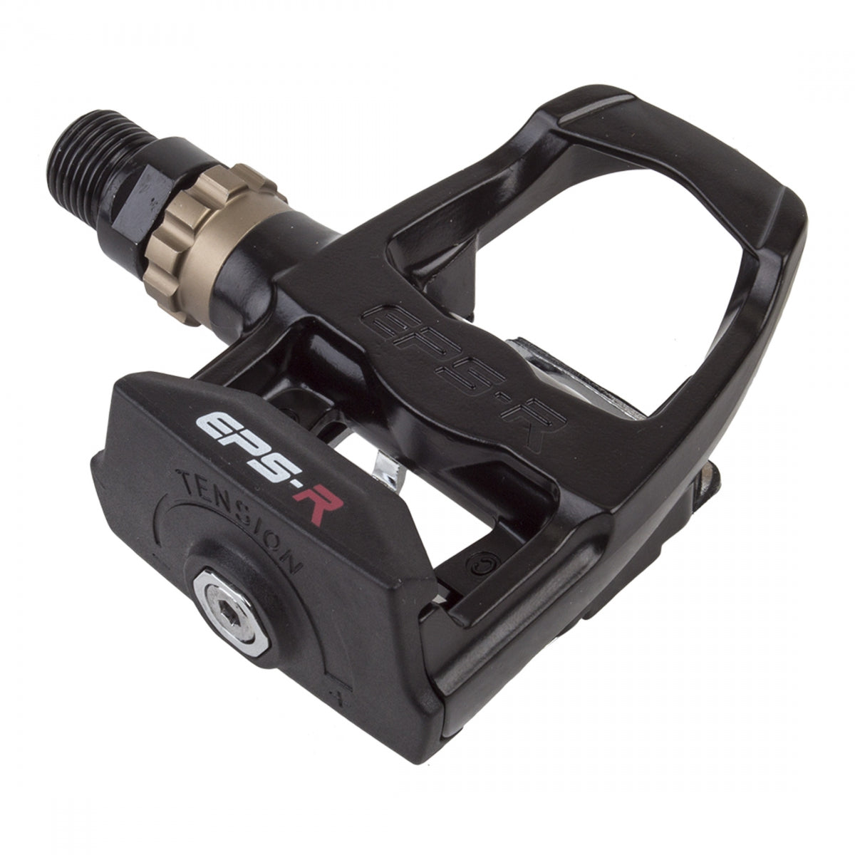 Exustar Track E Pr107Tk Black Clipless Pedals 9/16" Silver