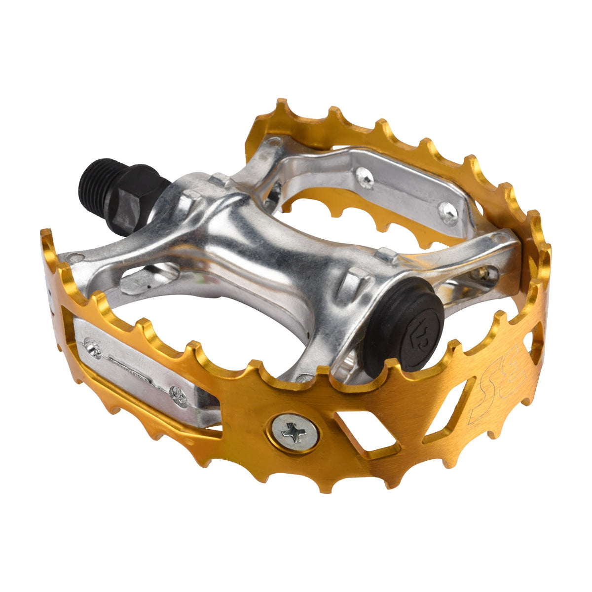 Pedals Se Bikes Bear Trap 9/16 Sl/Gd