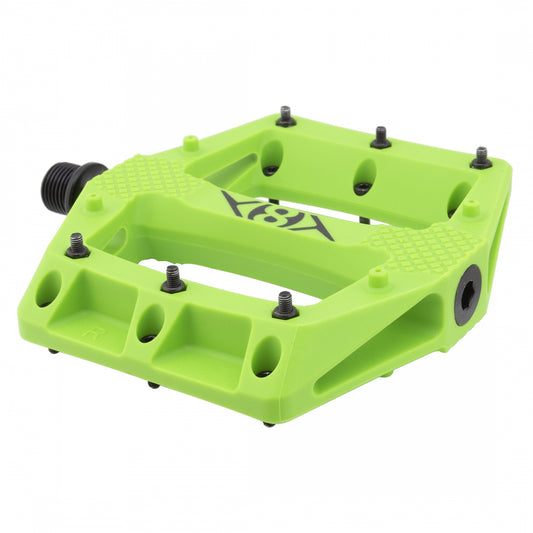 Pedals Origin8 Strapd 9/16 Gn