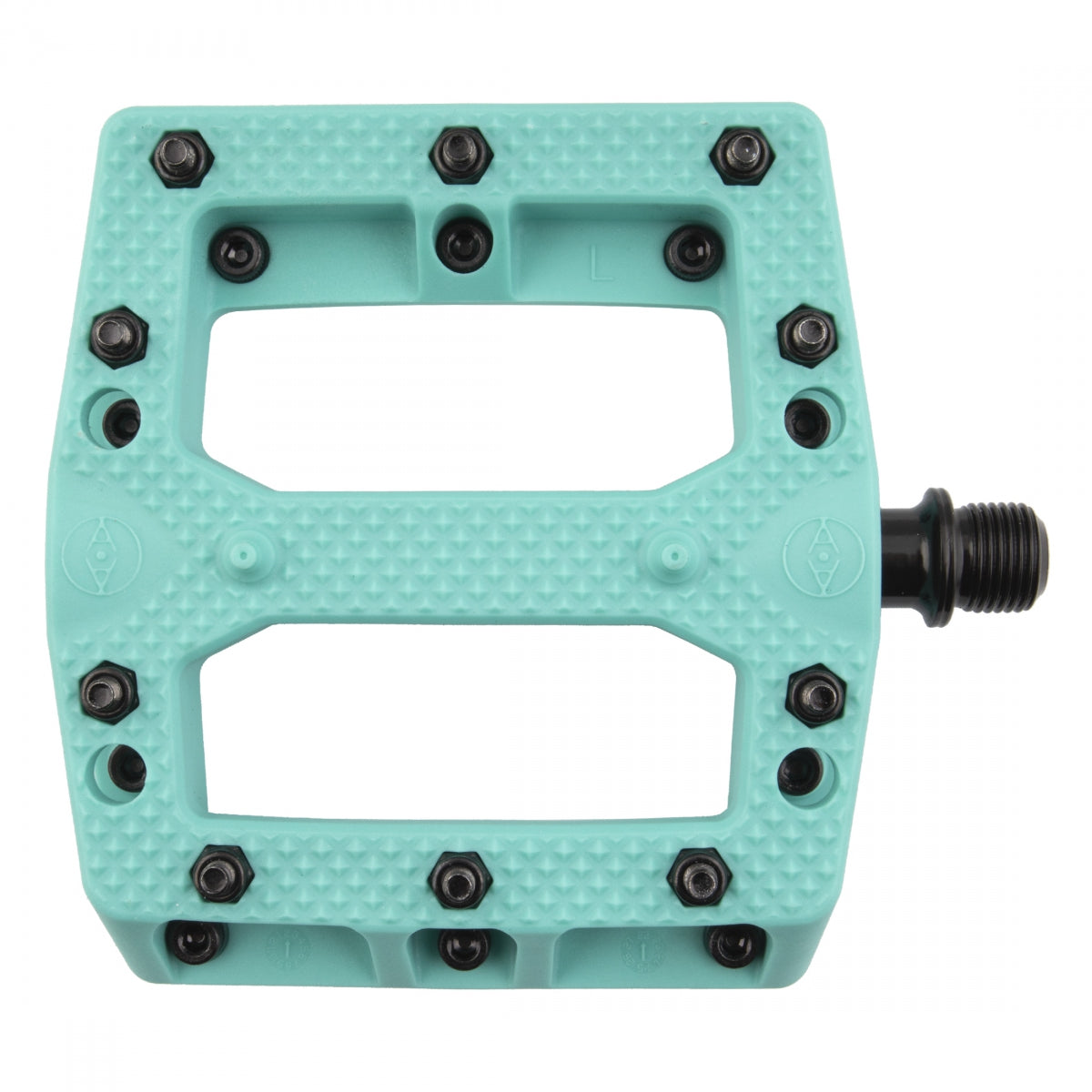 Alienation An Foot Fetish Turq Clipless Pedals 9/16" Blue