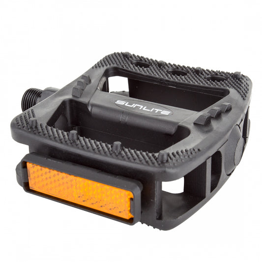 Pedals Sunlite Sport Nylon 9/16In Black
