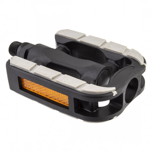 Pedals Sunlite Non-Slip Black/Gy W/Rubber 9/16
