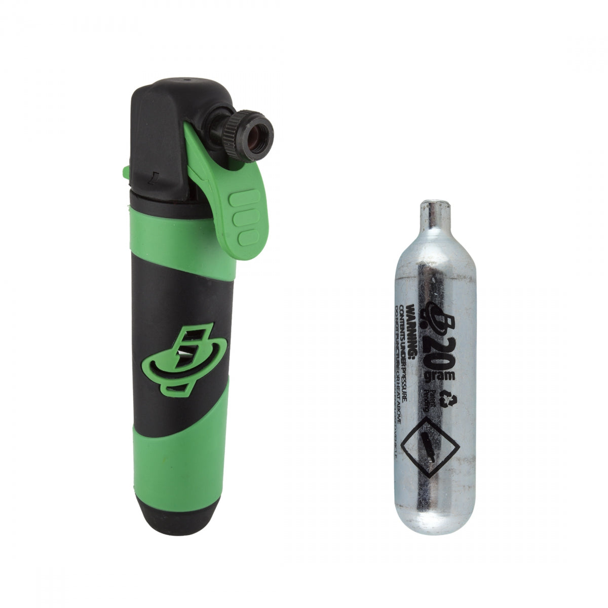 Pump Ino Co2 Ultraflate Plus Black/Gn W/20G