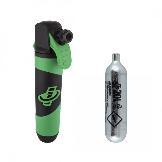 Pump Ino Co2 Ultraflate Plus Black/Gn W/20G