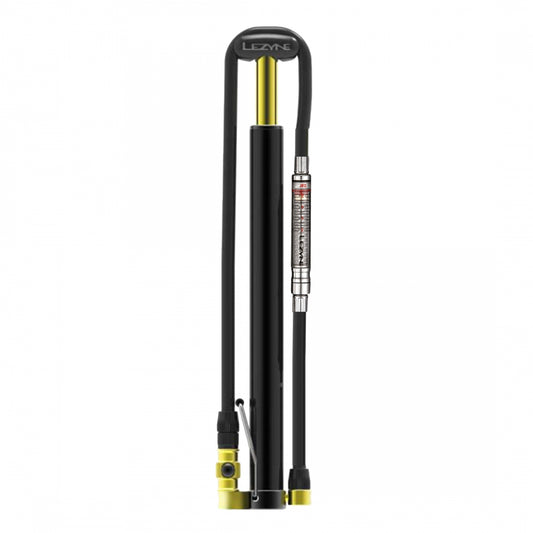 Lezyne Micro Floor Drive HV Gauge Pump - Black
