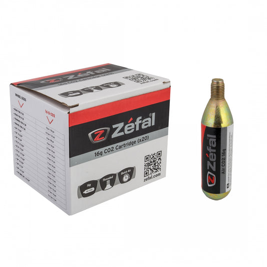 Pump Zefal Co2 Cart 16G Thrd Bxof20