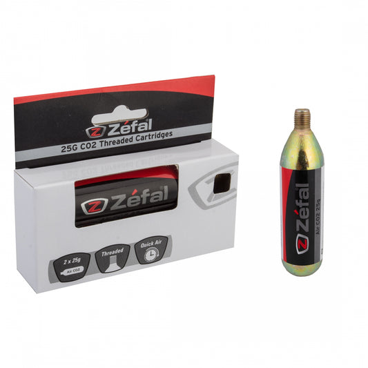 Pump Zefal Co2 Cart 25G Thrd Cdof2