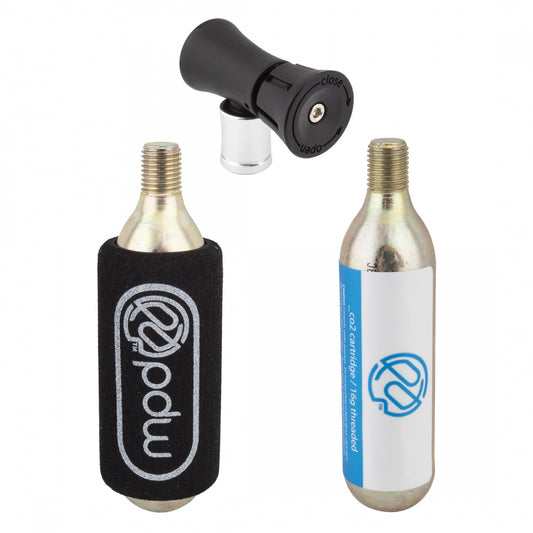 Portland Design Works -It's a CO2 Inflator- CO2 Inflator: Includes Sleeve, and 2 - 16g CO2 Cartridges