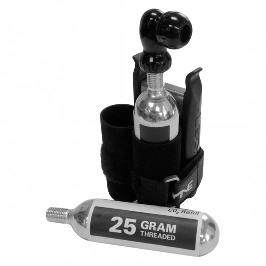 Pump Lez Co2 Twin Drive Kit Inc 2 25G Cart-2 Levers-6 Patches-Scuffer-Tire Boot