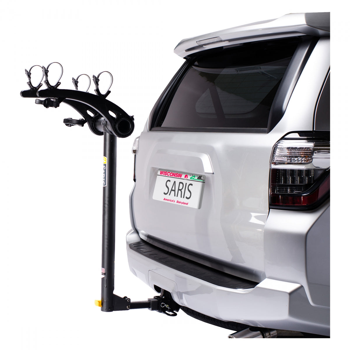 Saris 882 Bones 2-Bike Hitch Rack, Universal, Black