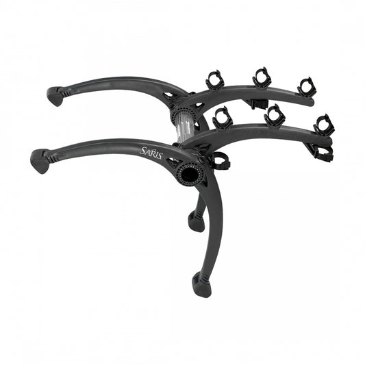 Saris 801BL Bones 3-Bike Trunk Rack, Black