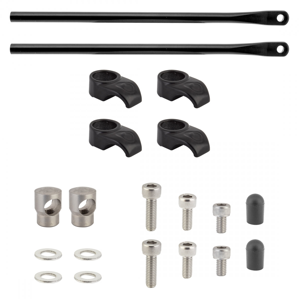 Bike Rack Rr Racktime Mounting Kit Shine Evo Black