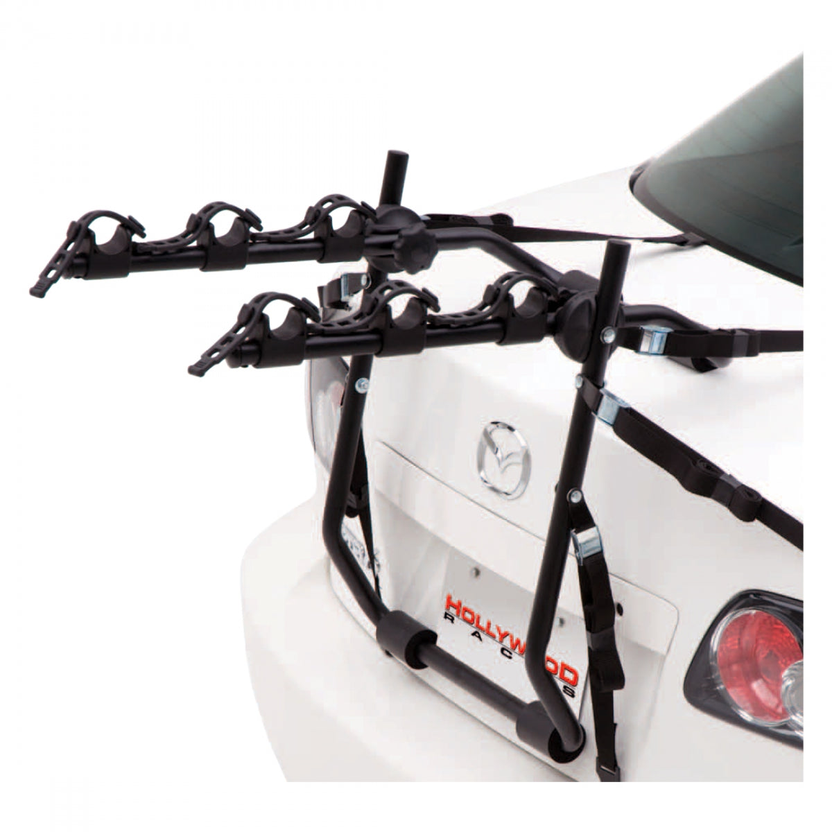 Hollywood Racks Express E3 3-Bike Rack, Black