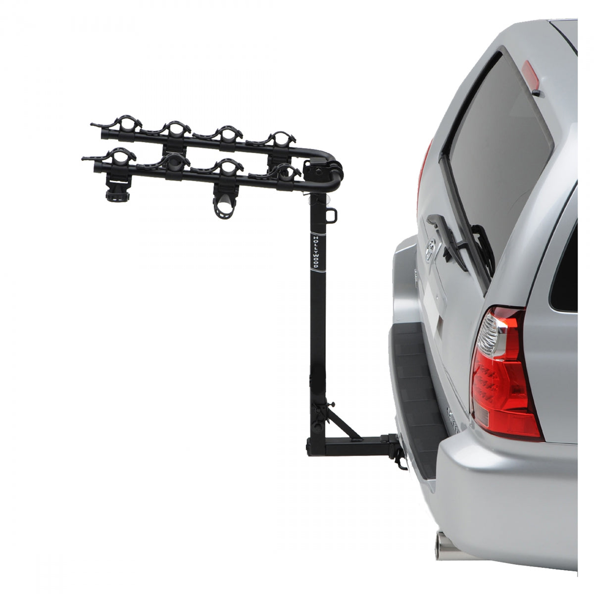 Hollywood Racks HR8500 Traveler Hitch Rack, 1-1/4" or 2", 4-Bike