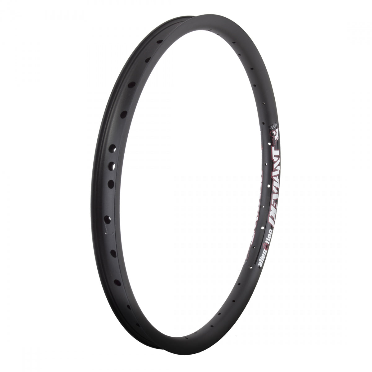 Alienation Ankle Biter 24 in Bicycle Rim Black 36H Rim Brake