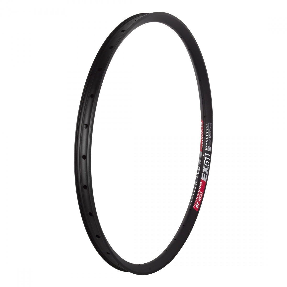 DT Swiss Dt 27.5 Ex511 Tbls 27.5 in Bicycle Rim Black 32H Disc Brake