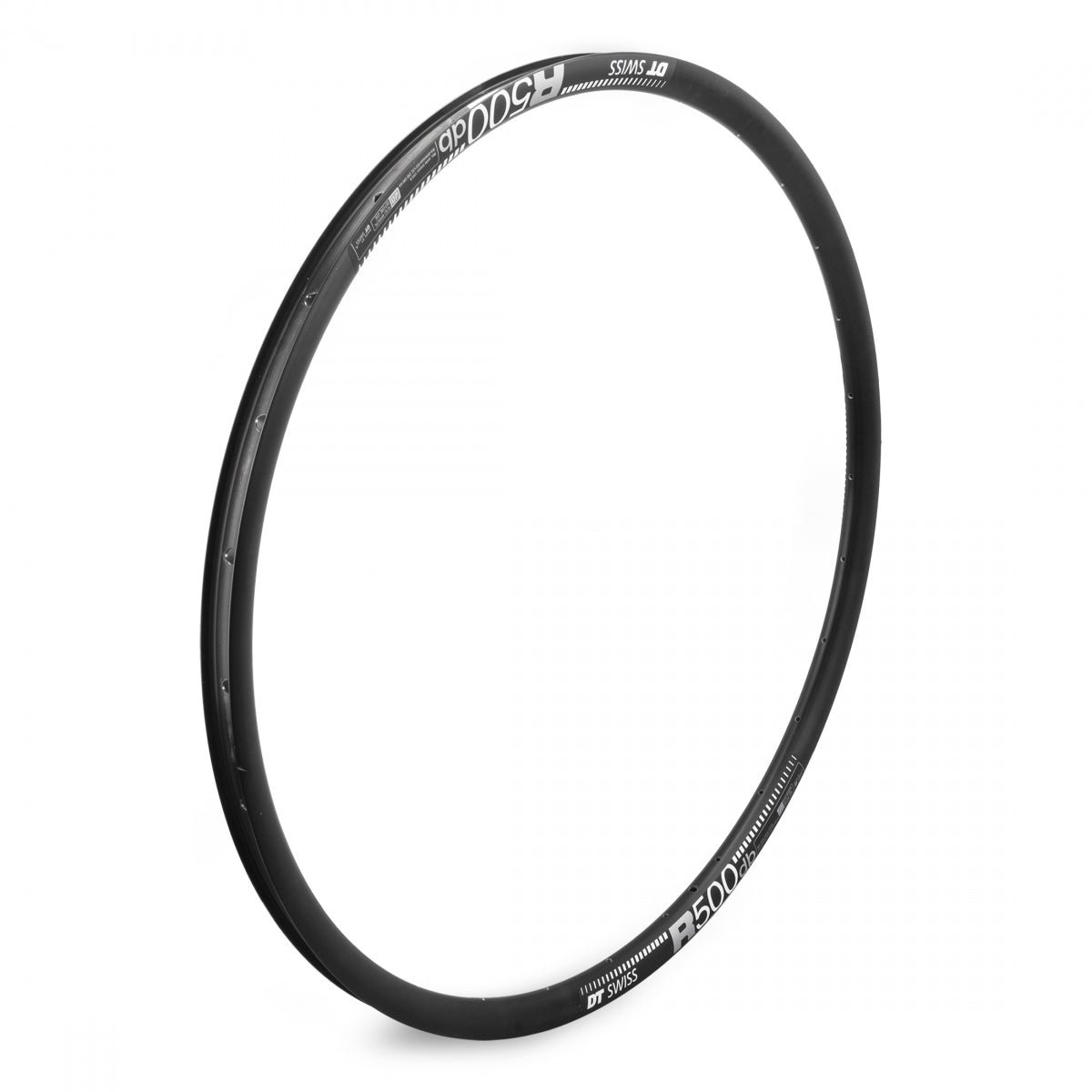 DT Swiss Dt 29 R500 Tbls 700C Bicycle Rim Black Disc Brake
