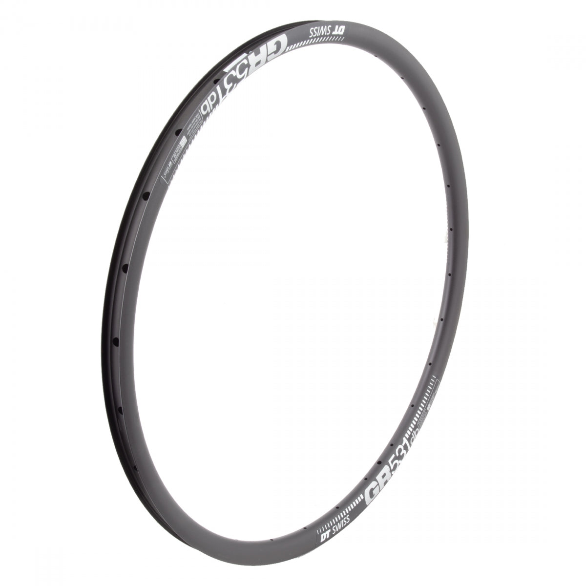 DT Swiss Dt 700 Gr531 K 700C Bicycle Rim Black Disc Brake