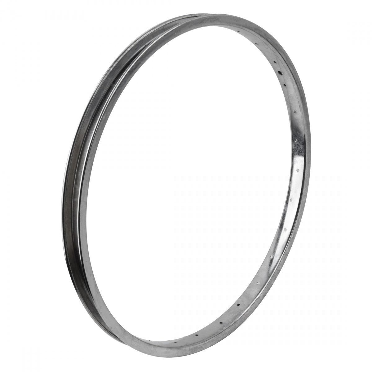WheelMaster Chrome Steel " 456 22 in Bicycle Rim Silver 28H