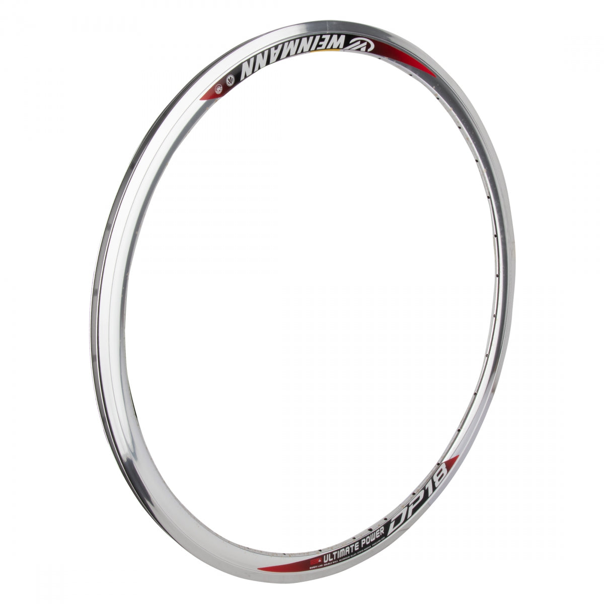 Weinmann Wei 700C Dp18 Polished 700C Bicycle Rim Silver 32H Disc Brake