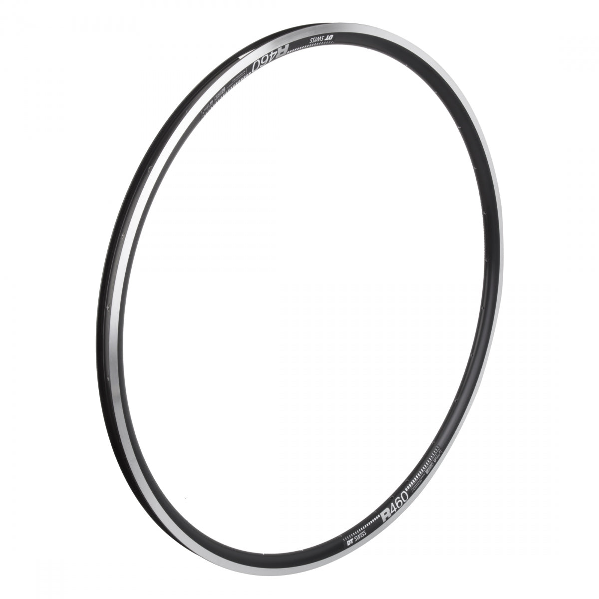 DT Swiss Dt 700C R460 700C Bicycle Rim Black Rim Brake